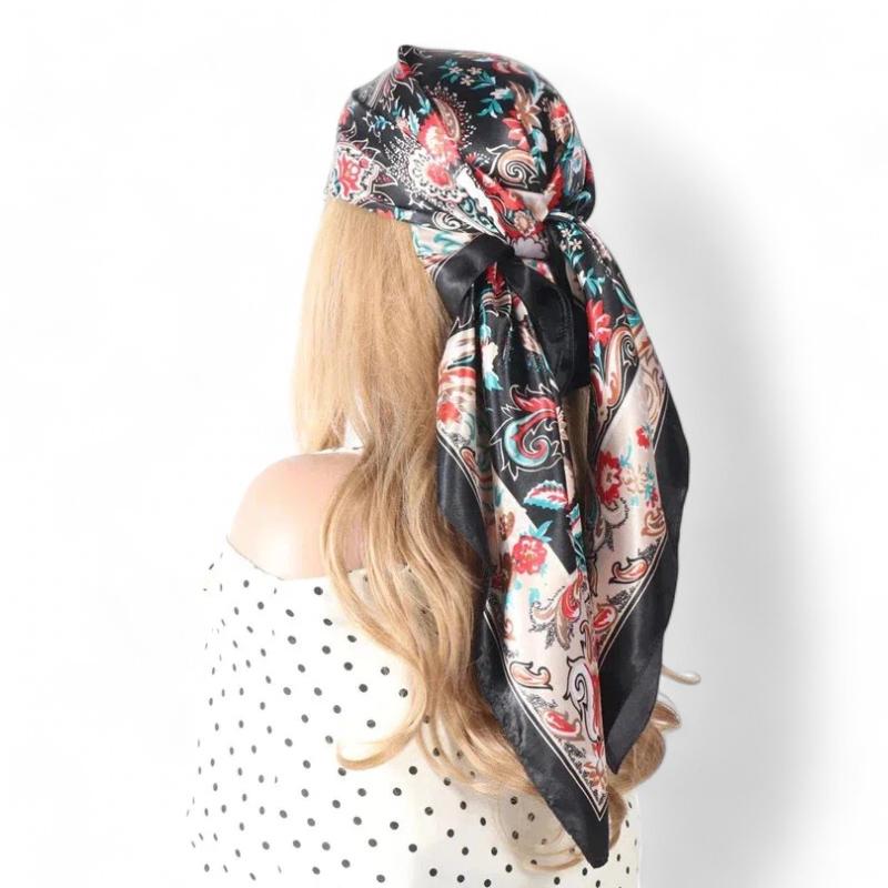Foulard à nouer dans les cheveux