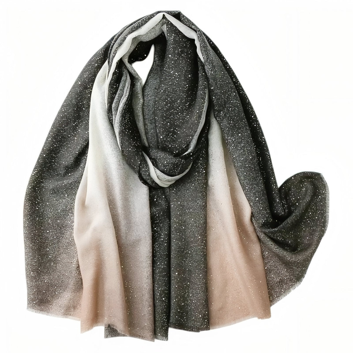 Foulard à paillettes pour femme