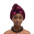 Foulard africain à porter dans les cheveux