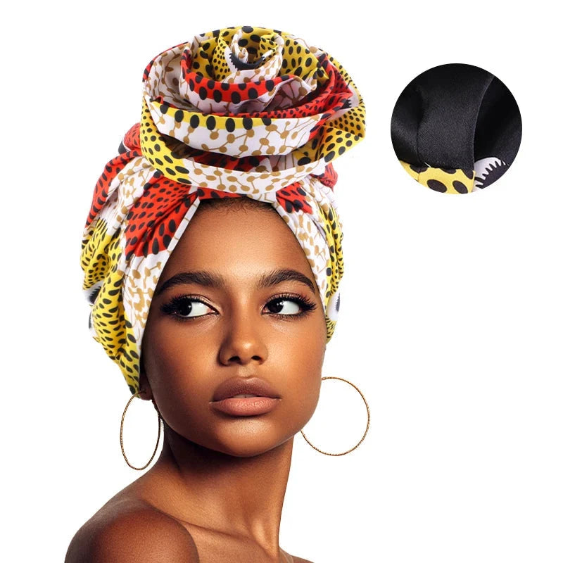 Foulard africain entièrement préparé