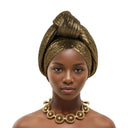 Foulard africain pour les cheveux
