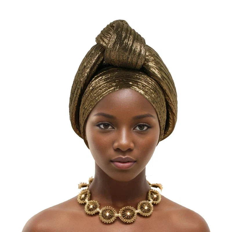 Foulard africain pour les cheveux