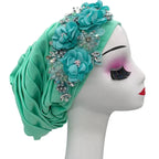 Foulard africain pour tenue de mariage
