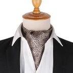 Foulard ascot à dessins
