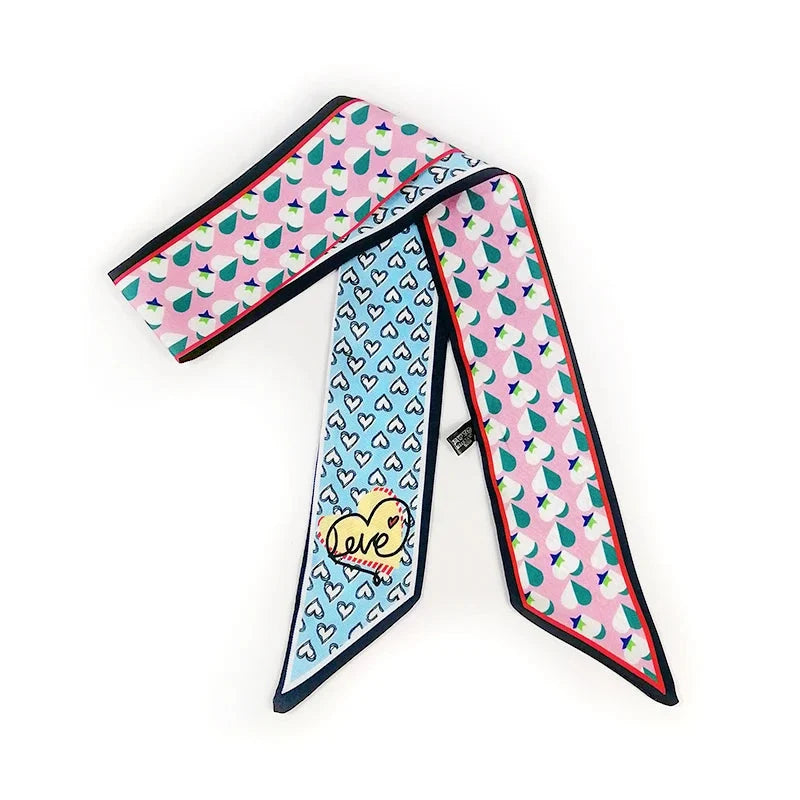 Foulard au format bande pour cheveux