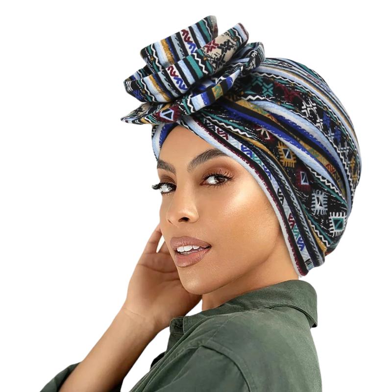 Foulard au style turban