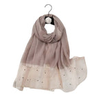 Foulard aux ornements de perles