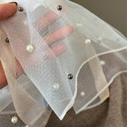 Foulard avec des perles