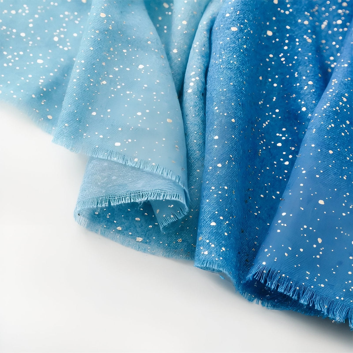 Foulard brillant pour femme à paillettes