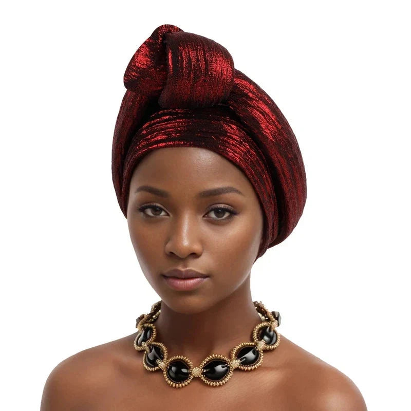 Foulard capillaire de style africain