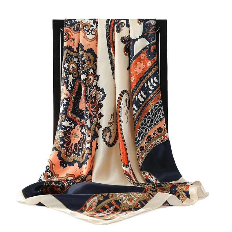 Foulard carré au format 90x90