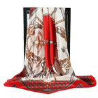 Foulard carré dimensions 90x90