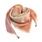 Foulard chèche embelli de breloques