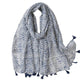 Marineblauw en wit