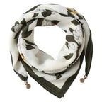 Foulard chèche rehaussé de breloques
