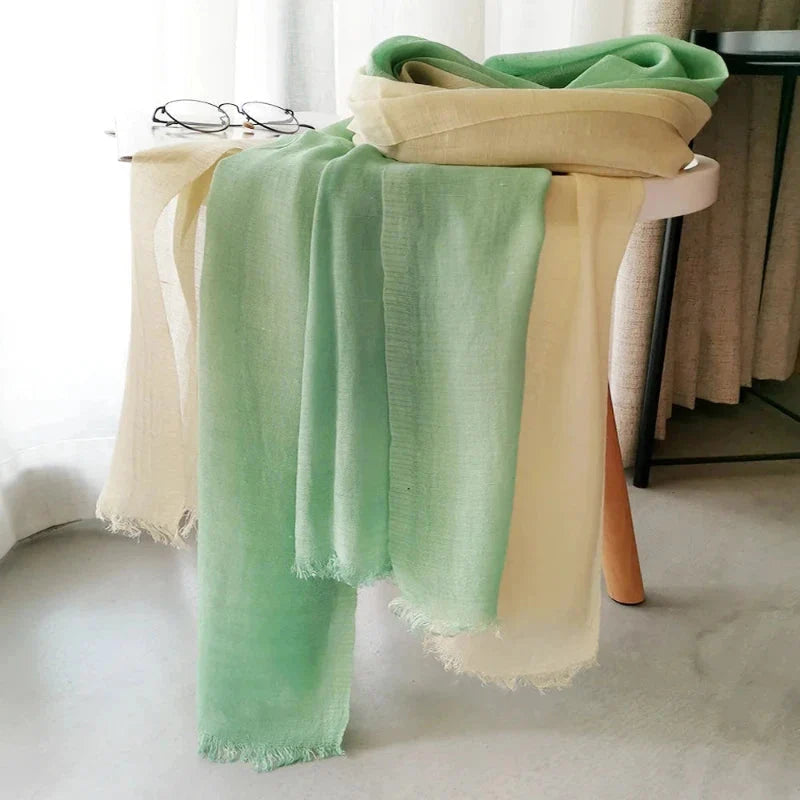 Foulard chèche vert