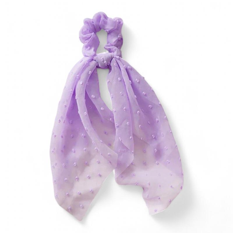 Foulard coiffant avec chouchou