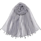 Foulard conçu en viscose pour femme