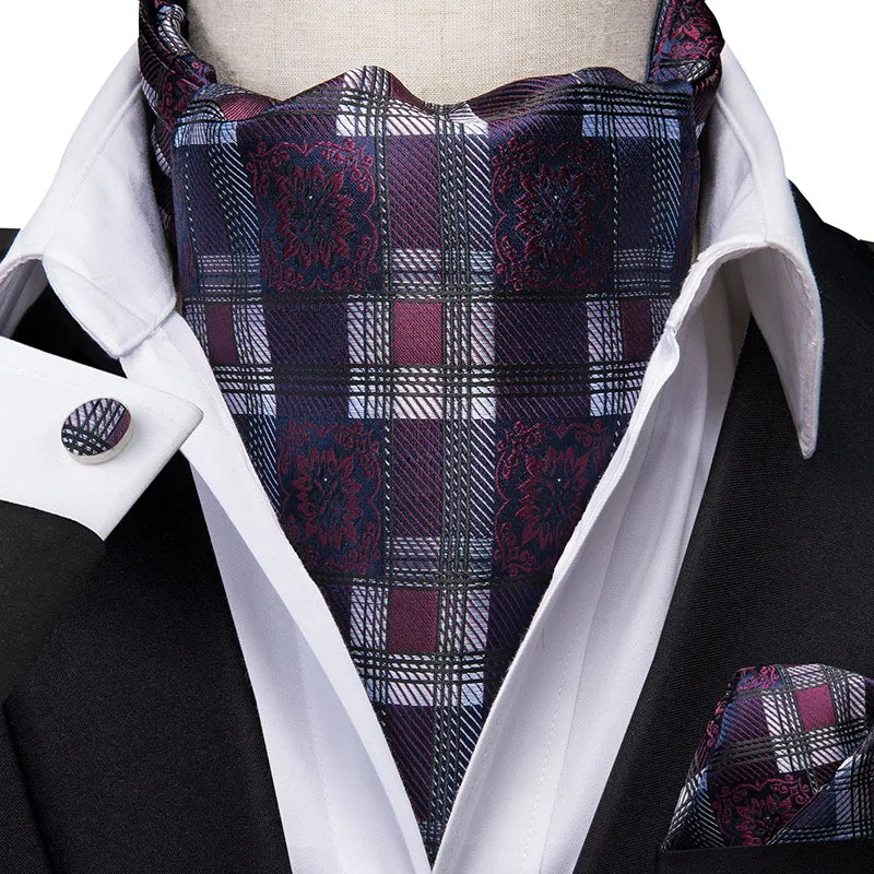 Foulard cravate en soie