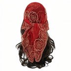 Foulard de cheveux façon dentelle