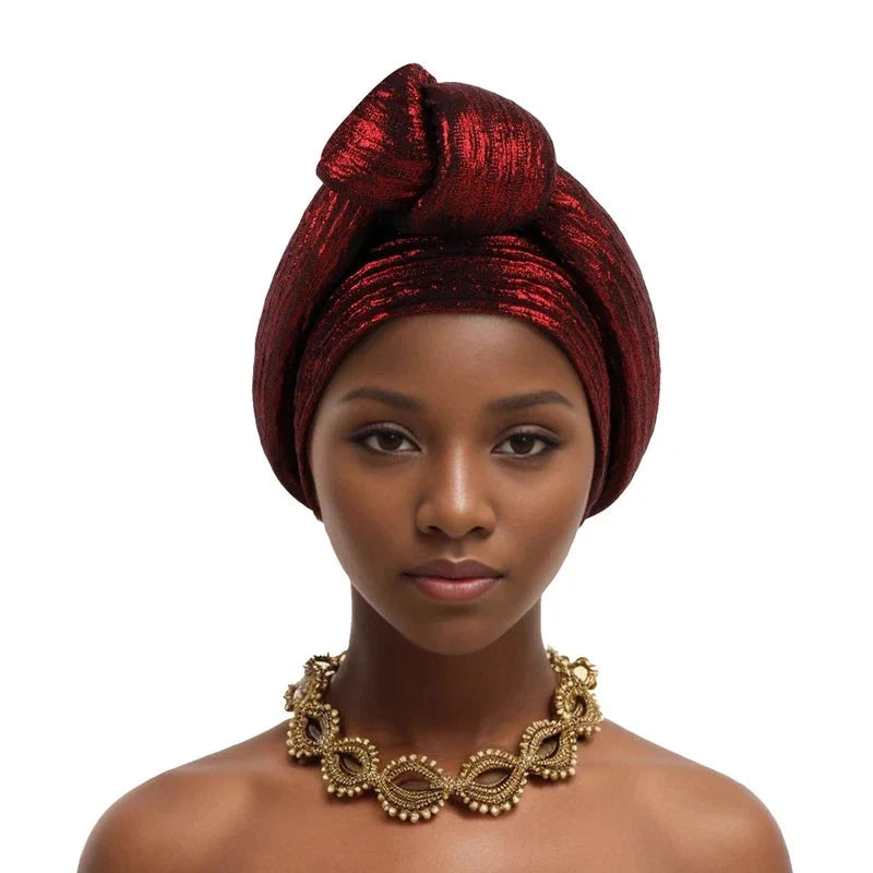 Foulard de coiffure africain