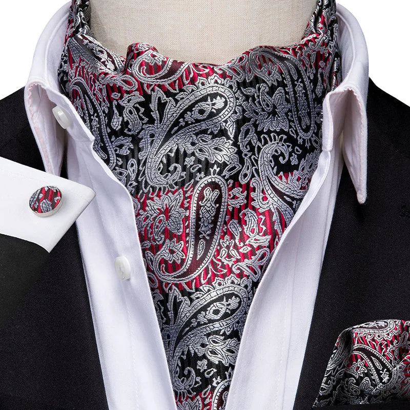 Foulard de cou cravate en soie