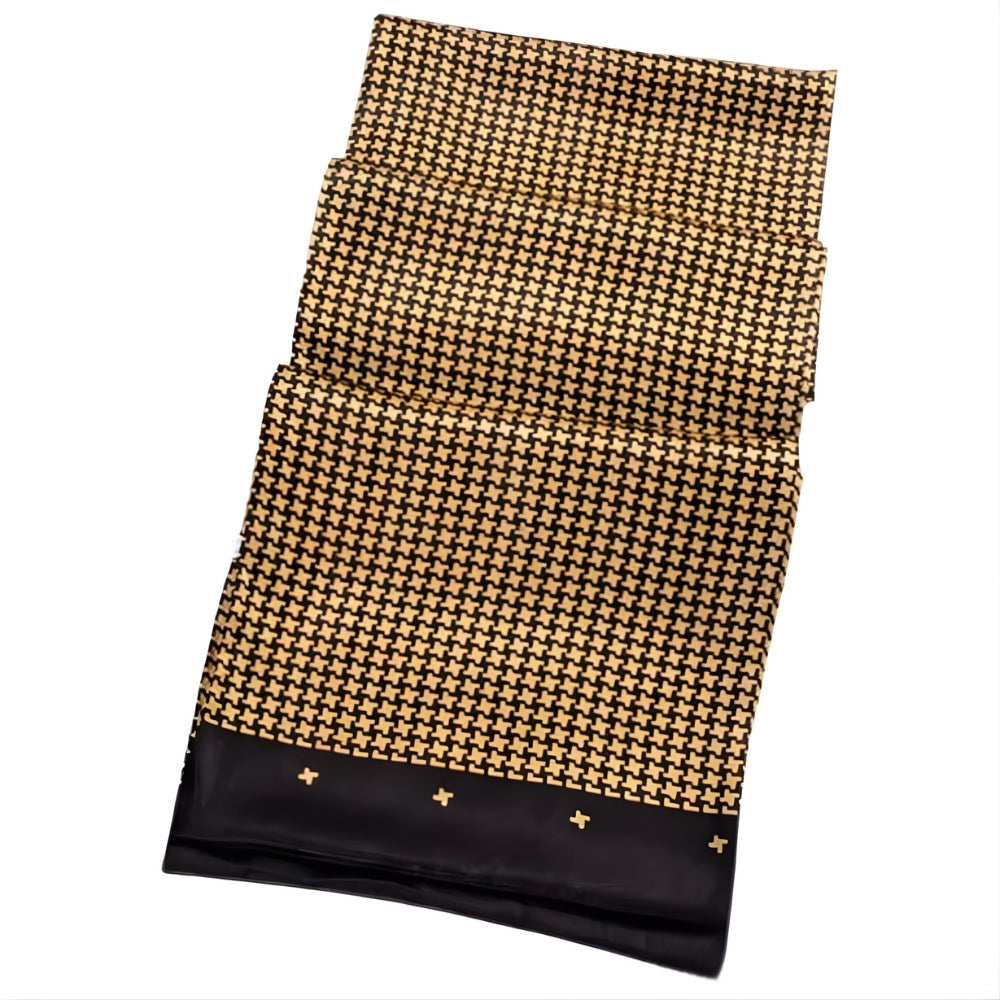 Foulard de cou en tissu soie pour homme