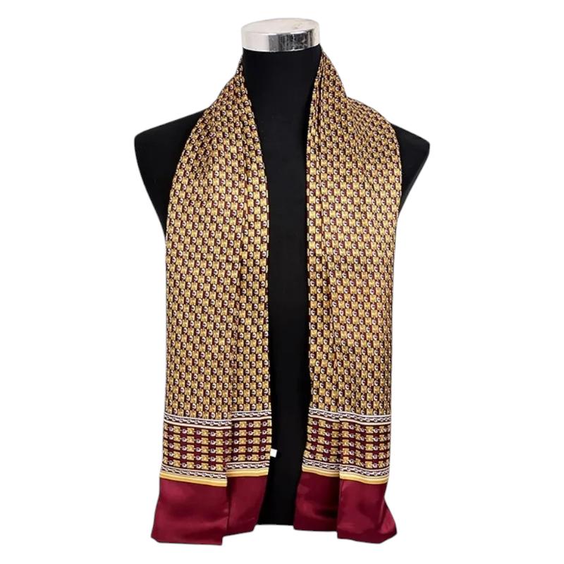 Foulard de cou pour homme en soie