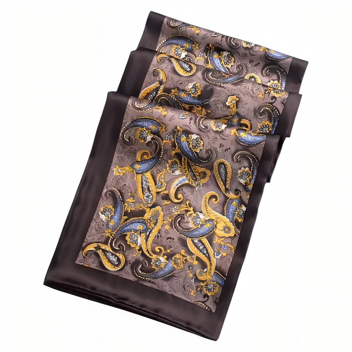 Foulard de prestige en soie pour homme