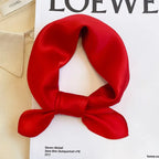 Foulard de soie carré homme