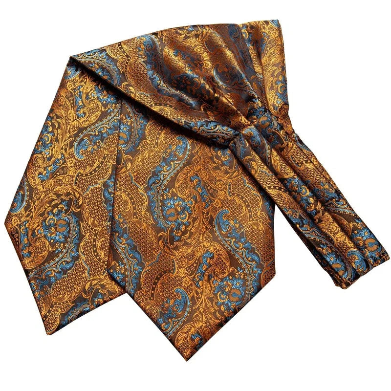 Foulard de soie style cravate