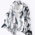 Foulard de soie tendance pour femme