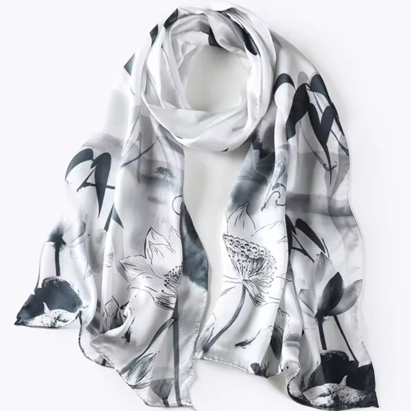 Foulard de soie tendance pour femme