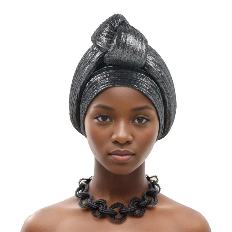 Foulard de style africain pour cheveux