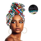 Foulard de style africain préconfectionné