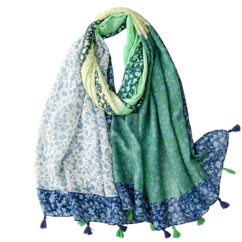 Foulard de type chèche féminin