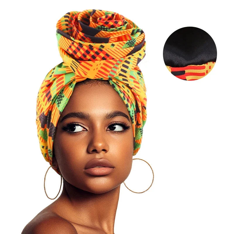 Foulard déjà préparé façon africaine