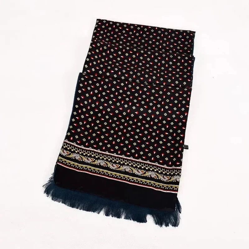 Foulard écharpe homme en soie