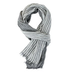 Foulard en coton façon chèche froissé