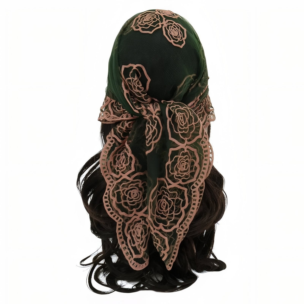 Foulard en dentelle pour la coiffure