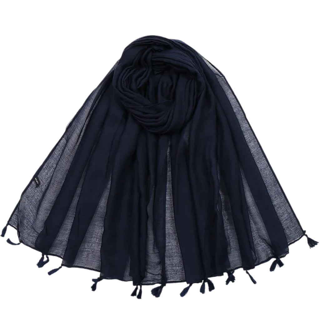 Foulard en matière viscose destiné aux femmes