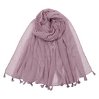 Foulard en tissu viscose pour femme