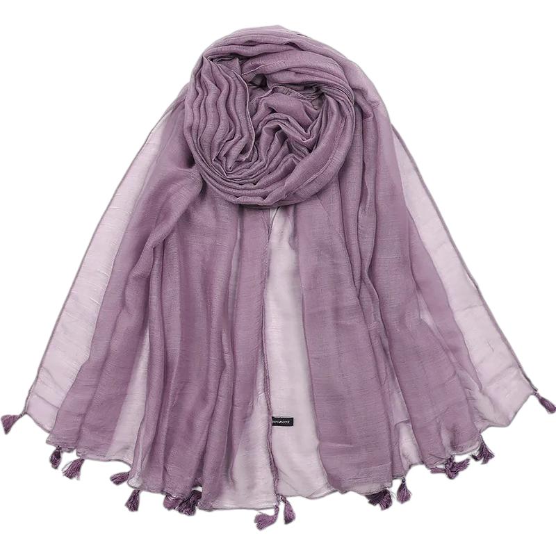 Foulard en viscose de femme