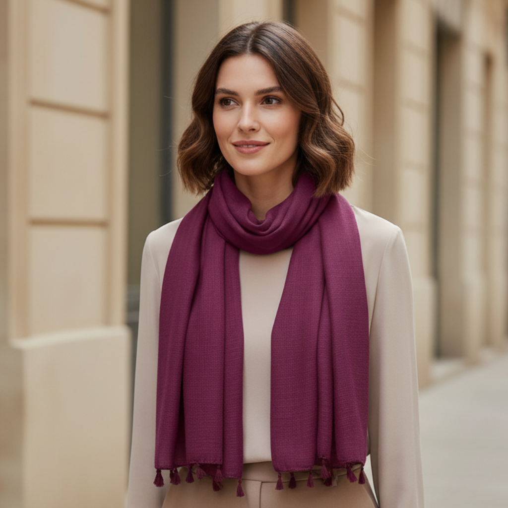 Foulard en viscose pour femme