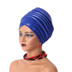 Foulard esprit africain façon turban