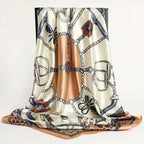 Foulard façon carré 90x90