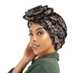 Foulard façon turban