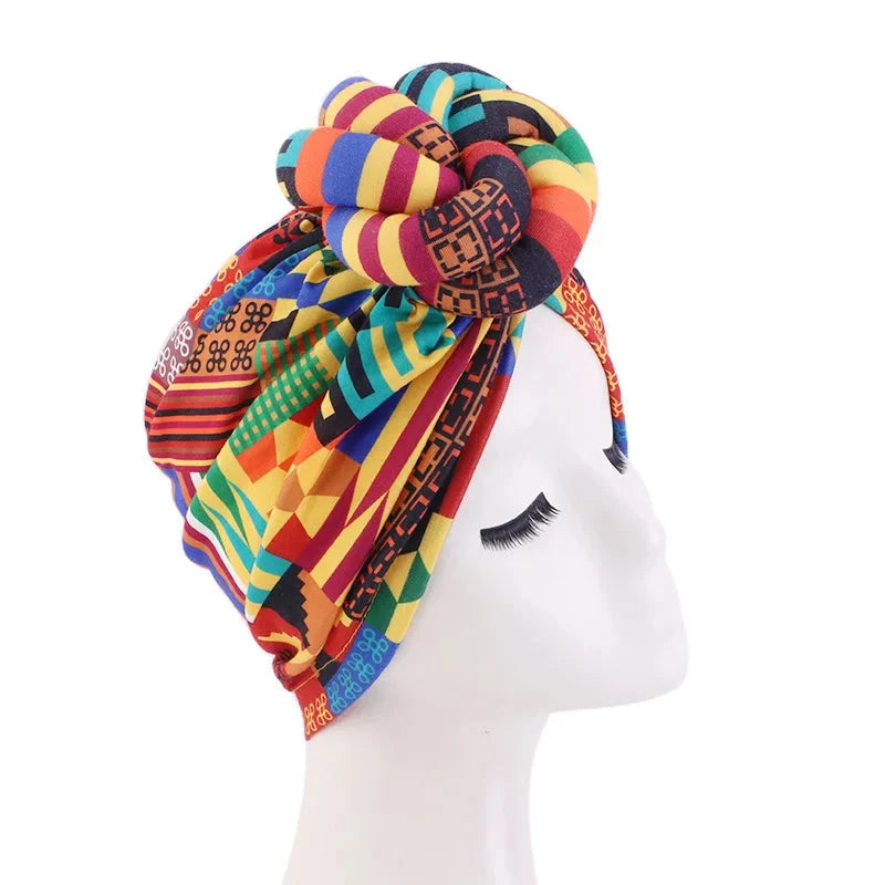 Foulard féminin de style africain