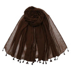 Foulard féminin en matière viscose