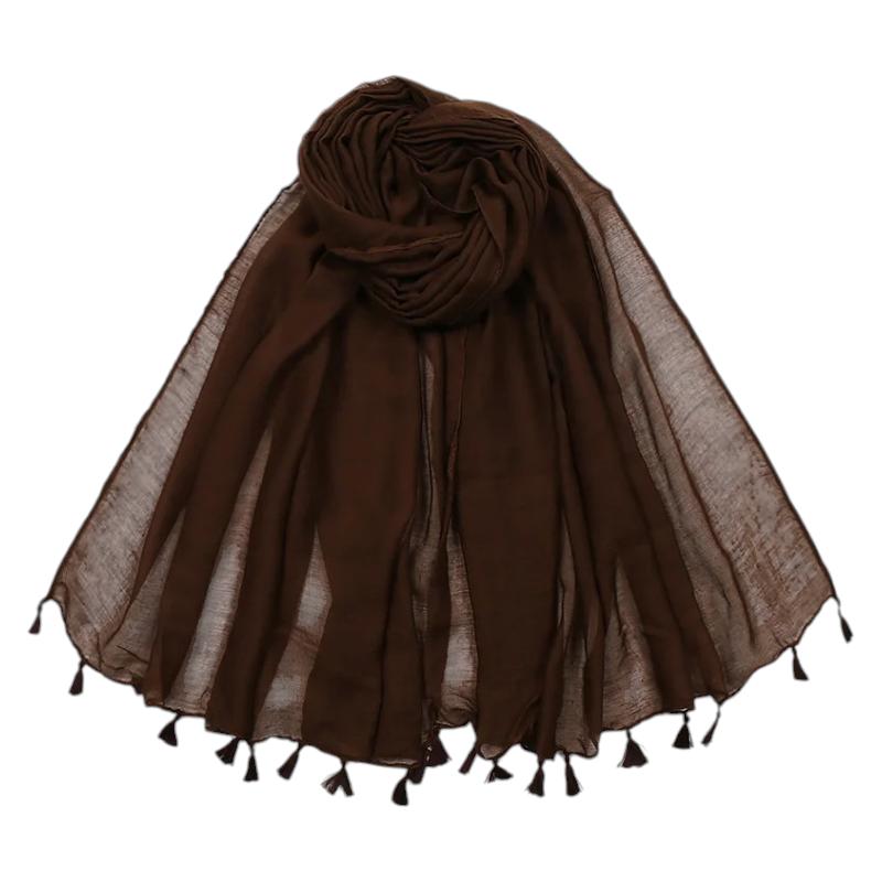 Foulard féminin en matière viscose